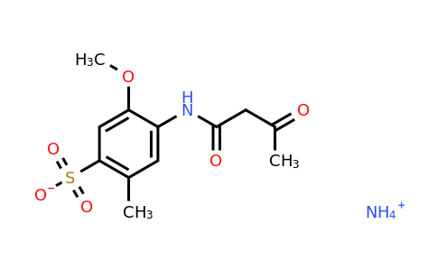 CAS 72705-22-7 | Ammonium 5-methoxy-2-methyl-4-(3-oxobutanamido)benzenesulfonate