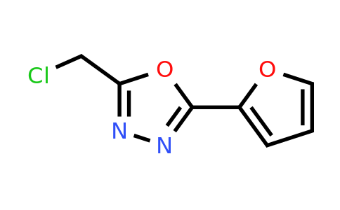 CAS 727374-86-9 | 2-(Chloromethyl)-5-(furan-2-yl)-1,3,4-oxadiazole
