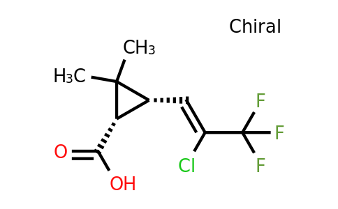 CAS 72748-35-7 | cis-3-(2-Chloro-3,3,3-trifluoroprop-1-en-1-yl)-2,2-dimethylcyclopropanecarboxylic acid