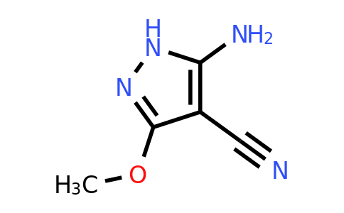 CAS 72760-87-3 | 5-Amino-3-methoxy-1H-pyrazole-4-carbonitrile