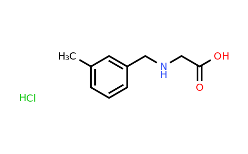 CAS 72761-91-2 | 2-{[(3-methylphenyl)methyl]amino}acetic acid hydrochloride