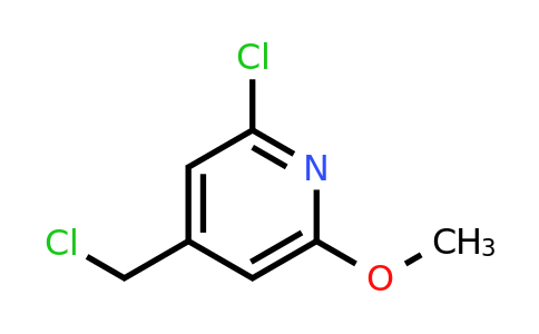 CAS 727648-72-8 | 2-Chloro-4-(chloromethyl)-6-methoxypyridine