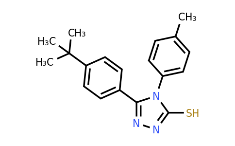 CAS 727704-60-1 | 5-(4-tert-butylphenyl)-4-(4-methylphenyl)-4H-1,2,4-triazole-3-thiol