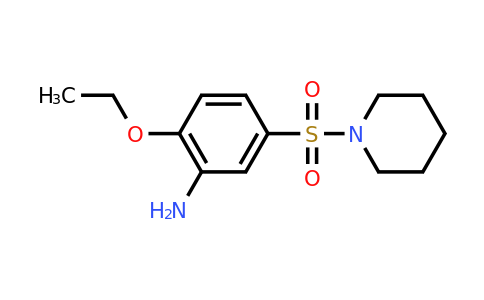 CAS 727704-70-3 | 2-ethoxy-5-(piperidine-1-sulfonyl)aniline