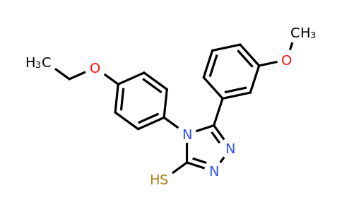 CAS 727717-74-0 | 4-(4-ethoxyphenyl)-5-(3-methoxyphenyl)-4H-1,2,4-triazole-3-thiol