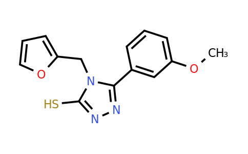 CAS 727983-29-1 | 4-[(furan-2-yl)methyl]-5-(3-methoxyphenyl)-4H-1,2,4-triazole-3-thiol