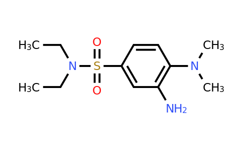 CAS 727983-36-0 | 3-amino-4-(dimethylamino)-N,N-diethylbenzene-1-sulfonamide