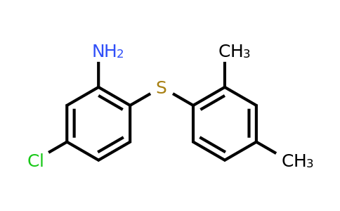 CAS 727983-41-7 | 5-chloro-2-[(2,4-dimethylphenyl)sulfanyl]aniline