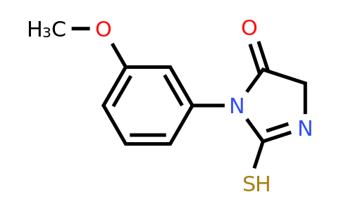 CAS 72799-35-0 | 1-(3-methoxyphenyl)-2-sulfanyl-4,5-dihydro-1H-imidazol-5-one