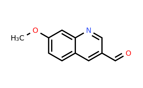 CAS 72808-91-4 | 7-Methoxyquinoline-3-carbaldehyde