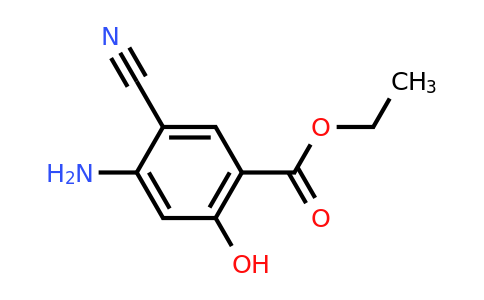 CAS 72817-97-1 | Ethyl 4-amino-5-cyano-2-hydroxybenzoate