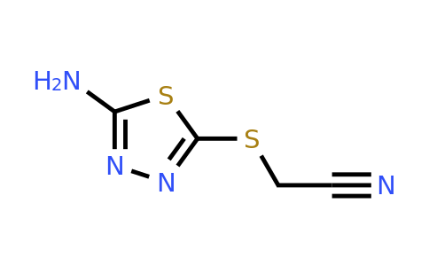 CAS 72836-34-1 | 2-((5-amino-1,3,4-thiadiazol-2-yl)thio)acetonitrile