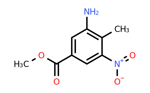 CAS 72922-60-2 | Methyl 3-amino-4-methyl-5-nitrobenzoate