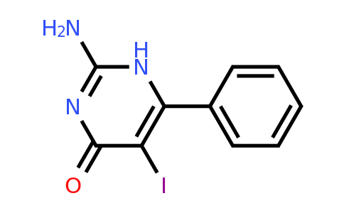 CAS 72943-43-2 | 2-Amino-5-iodo-6-phenylpyrimidin-4(1H)-one