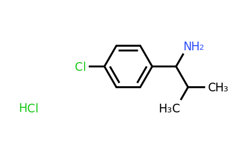 CAS 72954-91-7 | 1-(4-Chlorophenyl)-2-methylpropan-1-amine hydrochloride