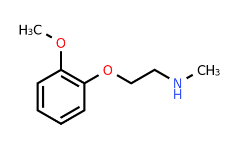 CAS 72955-82-9 | 2-(2-Methoxyphenoxy)-N-methylethanamine