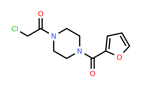 CAS 729578-87-4 | 2-Chloro-1-(4-(furan-2-carbonyl)piperazin-1-yl)ethanone