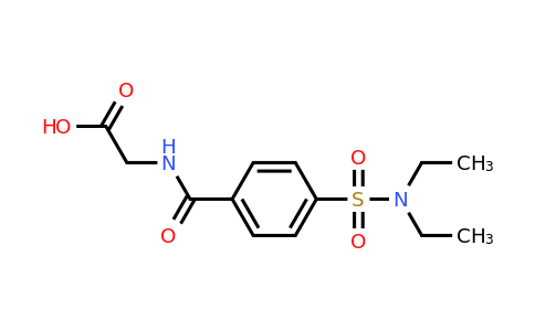 CAS 729578-96-5 | 2-{[4-(diethylsulfamoyl)phenyl]formamido}acetic acid