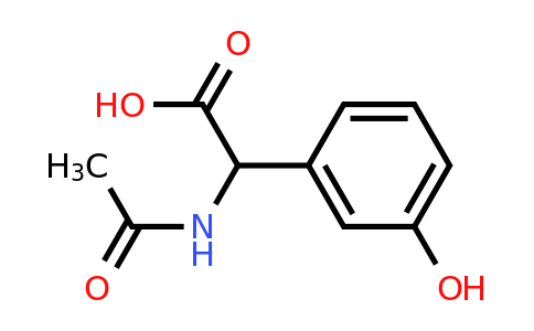 CAS 72973-09-2 | (Acetylamino)(3-hydroxyphenyl)acetic acid