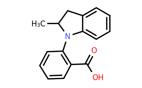 CAS 72990-99-9 | 2-(2-Methyl-2,3-dihydro-1H-indol-1-yl)benzoic acid