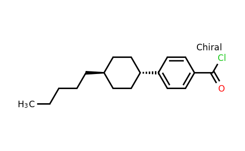CAS 73011-79-7 | 4-(trans-4-Pentylcyclohexyl)benzoyl chloride