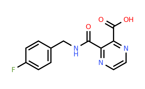 CAS 730242-83-8 | 3-{[(4-fluorophenyl)methyl]carbamoyl}pyrazine-2-carboxylic acid