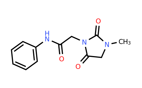 CAS 730253-01-7 | 2-(3-Methyl-2,5-dioxoimidazolidin-1-yl)-N-phenylacetamide