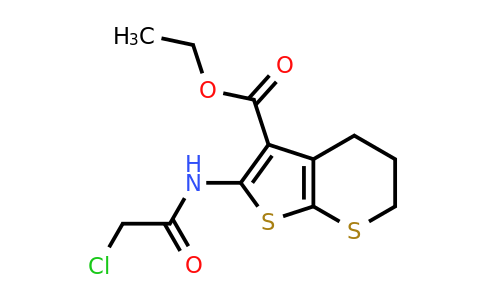 CAS 730949-61-8 | ethyl 2-(2-chloroacetamido)-4H,5H,6H-thieno[2,3-b]thiopyran-3-carboxylate