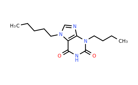 CAS 730949-71-0 | 3-butyl-7-pentyl-2,3,6,7-tetrahydro-1H-purine-2,6-dione