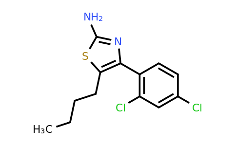 CAS 730949-72-1 | N-butyl-4-(2,4-dichlorophenyl)-1,3-thiazol-2-amine