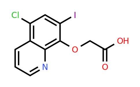 CAS 730949-78-7 | 2-((5-Chloro-7-iodoquinolin-8-yl)oxy)acetic acid