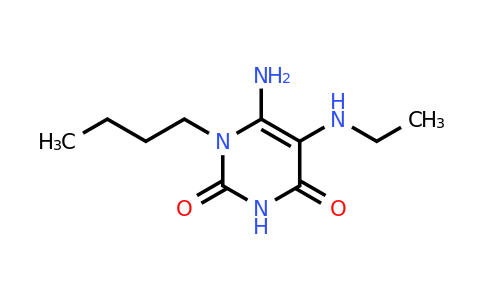 CAS 730949-81-2 | 6-amino-1-butyl-5-(ethylamino)-1,2,3,4-tetrahydropyrimidine-2,4-dione