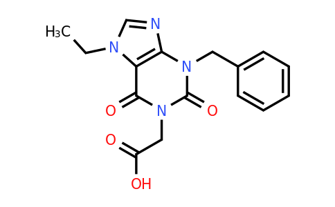 CAS 730949-84-5 | 2-(3-benzyl-7-ethyl-2,6-dioxo-2,3,6,7-tetrahydro-1H-purin-1-yl)acetic acid