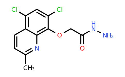 CAS 730949-87-8 | 2-[(5,7-dichloro-2-methylquinolin-8-yl)oxy]acetohydrazide
