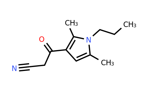 CAS 730950-98-8 | 3-(2,5-Dimethyl-1-propyl-1H-pyrrol-3-yl)-3-oxopropanenitrile