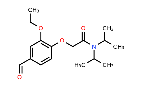CAS 730950-99-9 | 2-(2-ethoxy-4-formylphenoxy)-N,N-bis(propan-2-yl)acetamide