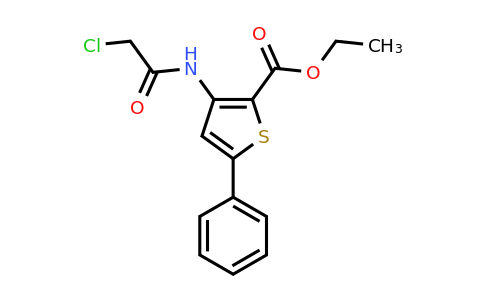 CAS 730951-36-7 | ethyl 3-(2-chloroacetamido)-5-phenylthiophene-2-carboxylate