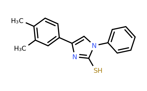 CAS 730951-45-8 | 4-(3,4-dimethylphenyl)-1-phenyl-1H-imidazole-2-thiol