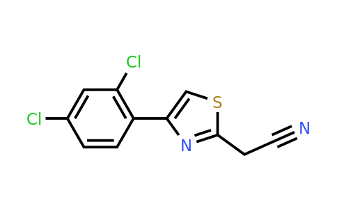 CAS 730951-49-2 | 2-[4-(2,4-dichlorophenyl)-1,3-thiazol-2-yl]acetonitrile