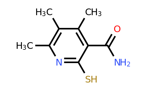 CAS 730973-42-9 | 4,5,6-trimethyl-2-sulfanylpyridine-3-carboxamide