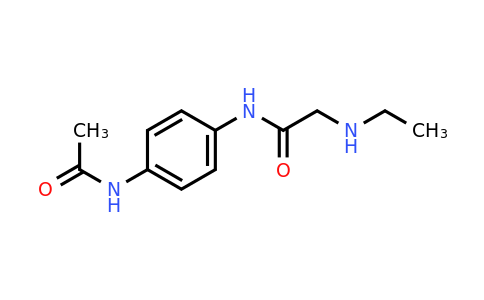 CAS 730976-47-3 | N-(4-Acetamidophenyl)-2-(ethylamino)acetamide
