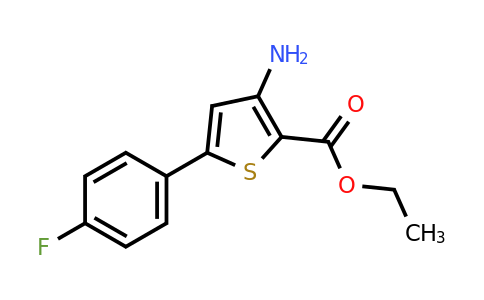 CAS 730976-48-4 | ethyl 3-amino-5-(4-fluorophenyl)thiophene-2-carboxylate