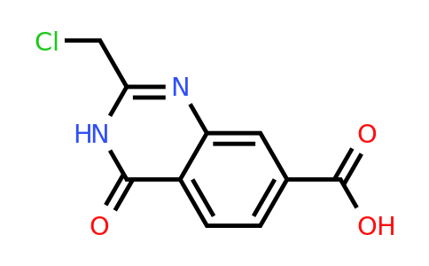 CAS 730976-58-6 | 2-(chloromethyl)-4-oxo-3,4-dihydroquinazoline-7-carboxylic acid