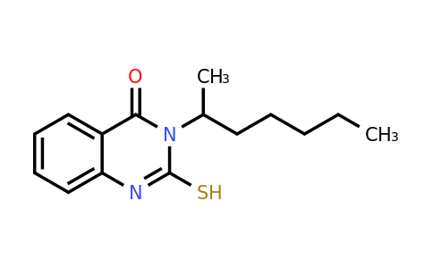CAS 730976-65-5 | 3-(heptan-2-yl)-2-sulfanyl-3,4-dihydroquinazolin-4-one