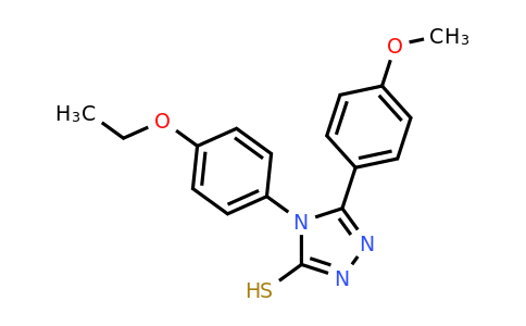 CAS 730976-66-6 | 4-(4-ethoxyphenyl)-5-(4-methoxyphenyl)-4H-1,2,4-triazole-3-thiol