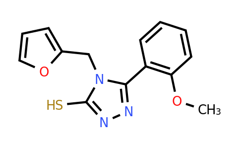 CAS 730976-68-8 | 4-[(furan-2-yl)methyl]-5-(2-methoxyphenyl)-4H-1,2,4-triazole-3-thiol