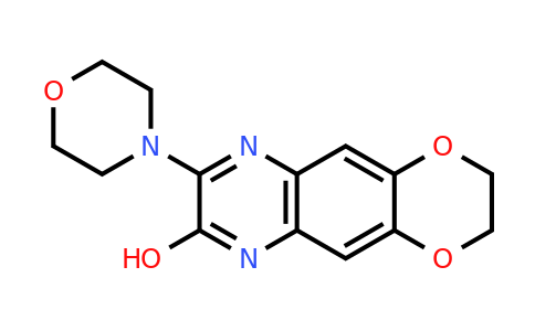 CAS 730986-31-9 | 8-(morpholin-4-yl)-2H,3H-[1,4]dioxino[2,3-g]quinoxalin-7-ol