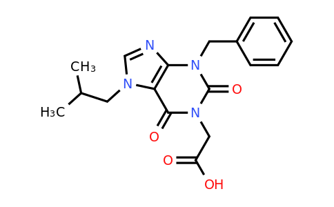 CAS 730992-40-2 | 2-[3-benzyl-7-(2-methylpropyl)-2,6-dioxo-2,3,6,7-tetrahydro-1H-purin-1-yl]acetic acid