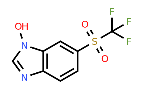 CAS 730992-59-3 | 6-trifluoromethanesulfonyl-1H-1,3-benzodiazol-1-ol