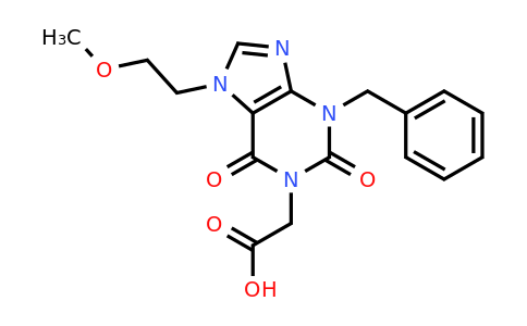 CAS 730992-63-9 | 2-[3-benzyl-7-(2-methoxyethyl)-2,6-dioxo-2,3,6,7-tetrahydro-1H-purin-1-yl]acetic acid